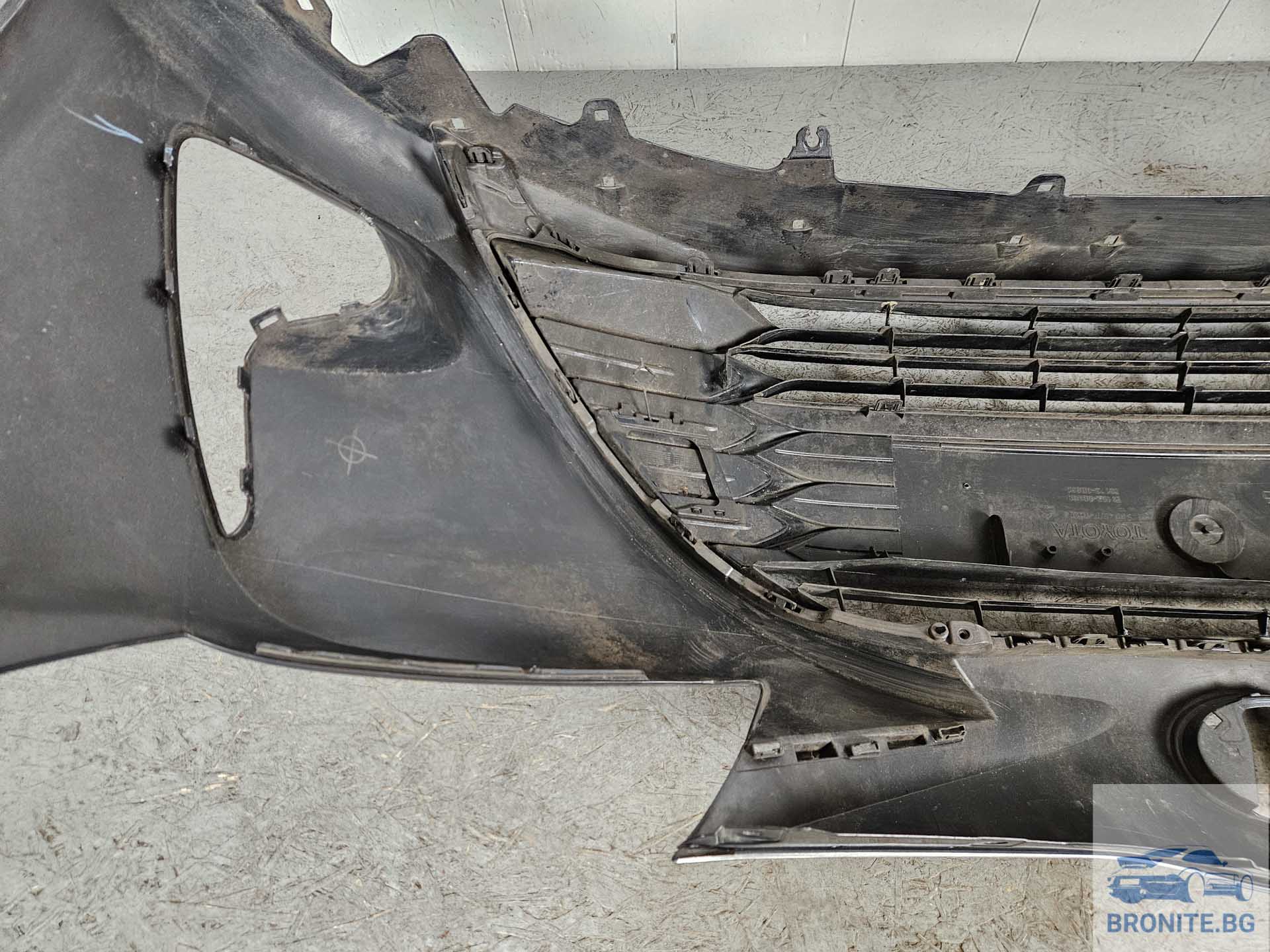 Предна броня TOYOTA YARIS III Тойота Ярис 3 2017- 2020 г OE: 53102-0D130 - Image 10