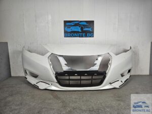 Предна броня Nissan Micra K14 Нисан Мира К14 2017- 2023 г OE: 62022-5FA0H
